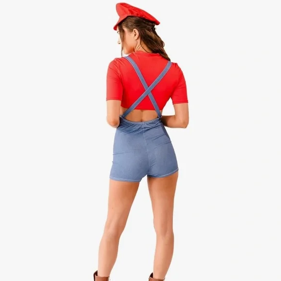 Mario/Sexy Plumber Costume - Picture 3 of 3